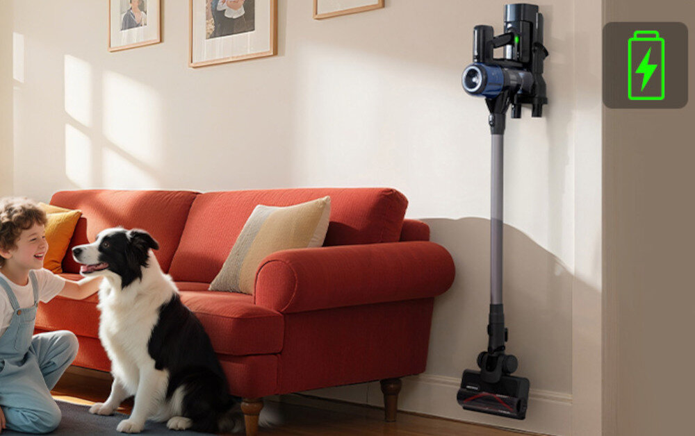 Odkurzacz TINECO Pure One S30 Praktyczna stacja na ścianę ułatwienie przechowywanie ładowanie porządek wygoda komfort funkcjonalność