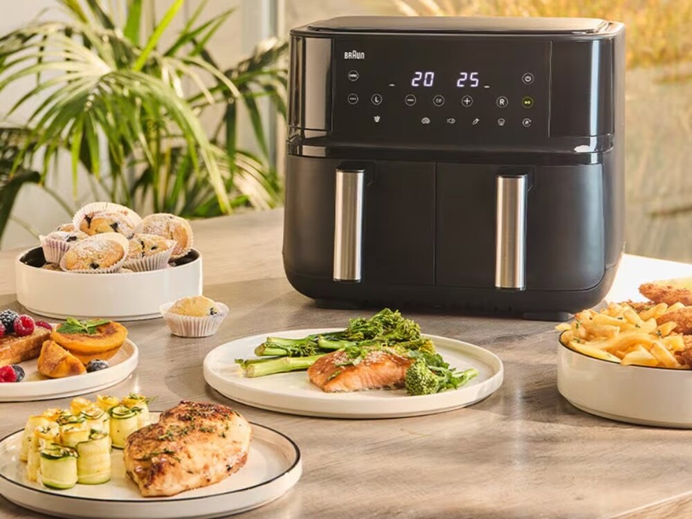 Air Fryer Frytkownica beztłuszczowa BRAUN TD3030.IBK kv początek opisu