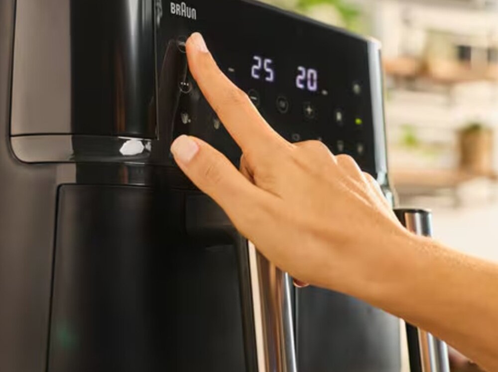 Air Fryer Frytkownica beztłuszczowa BRAUN TD3030.IBK 8 programów automatycznych, dopasowany czas i temperatura, szybkie gotowanie