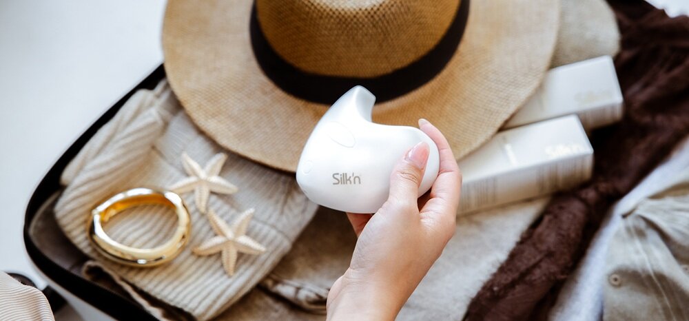 Maska LED SILK-N LumiLips niewielkie wymiary, przydatna w podróży, kuracja gdziekolwiek jesteś