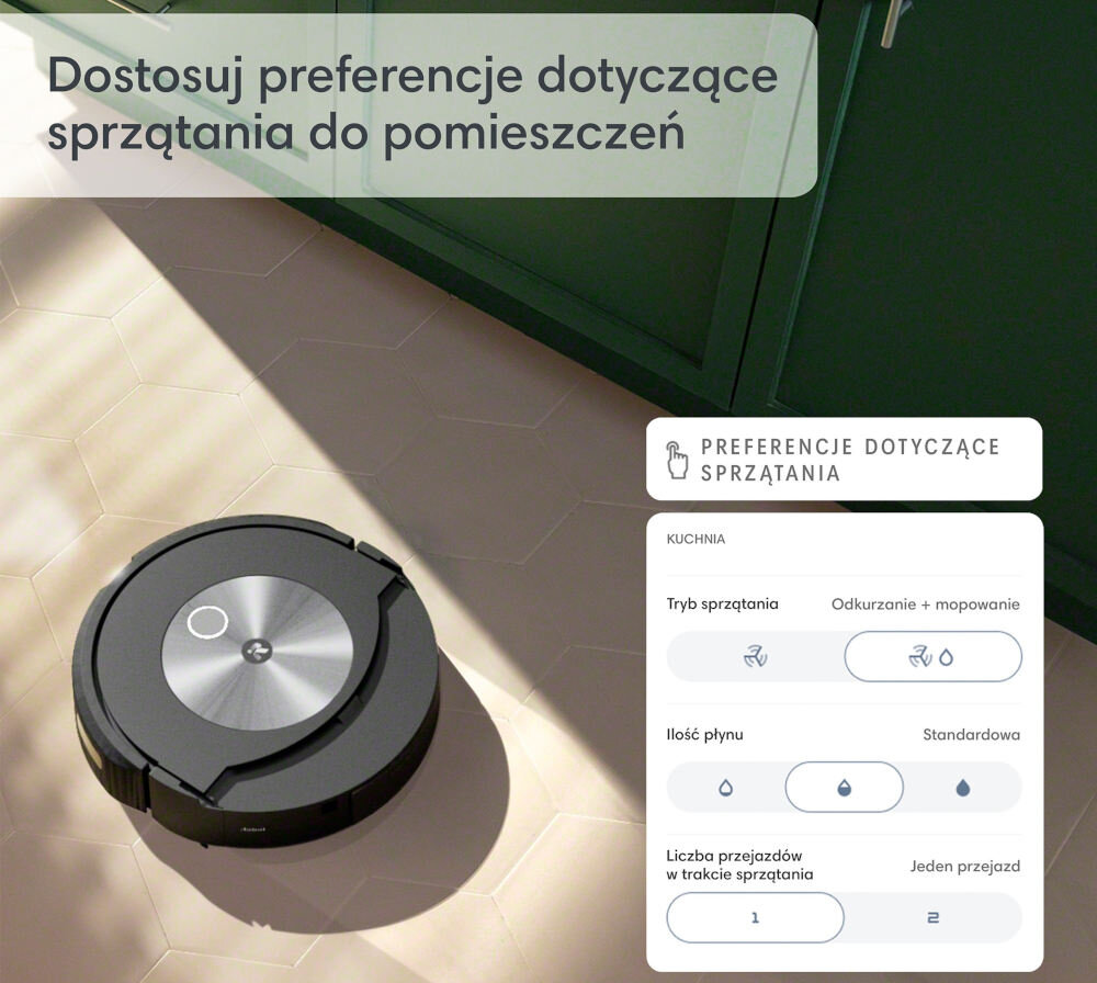 Robot sprzatajacy IROBOT Roomba Combo J7+ (C755840)