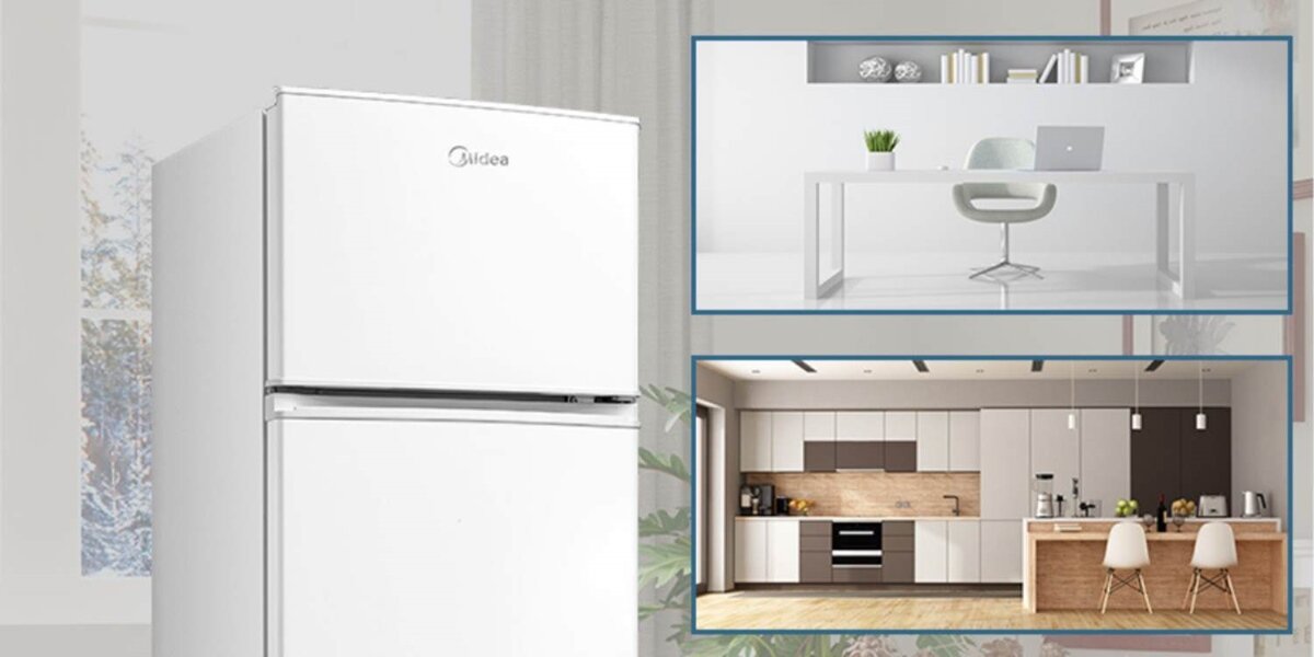 LODÓWKA MIDEA MDRT294FGE01 w kolorze białym