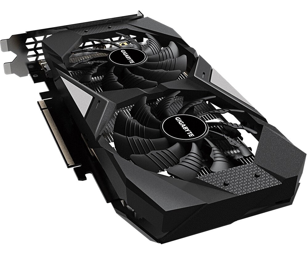 Karta-graficzna Gigabyte Geforce GTX 1660 Super OC 6G konstrukcja eliminuje ostre krawędzie łatwa w montażu