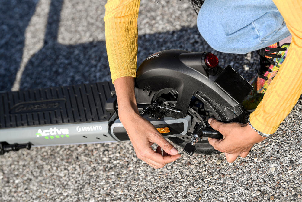 URBAN PRIME łatwo szybko blokada pojazd wysuwana stalowa linka łatwe zabezpieczenie