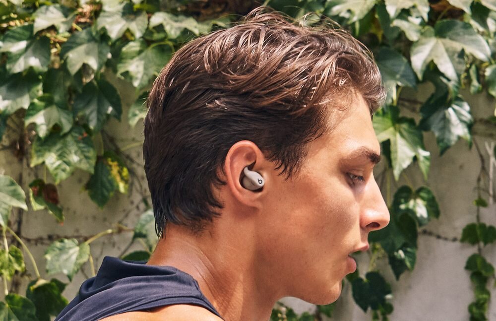 Apple Powerbeats Fit bezprzewodowe słuchawki stabilne skrzydełka ergonomia