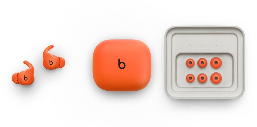 Apple Powerbeats Fit zestaw etui wkładki 