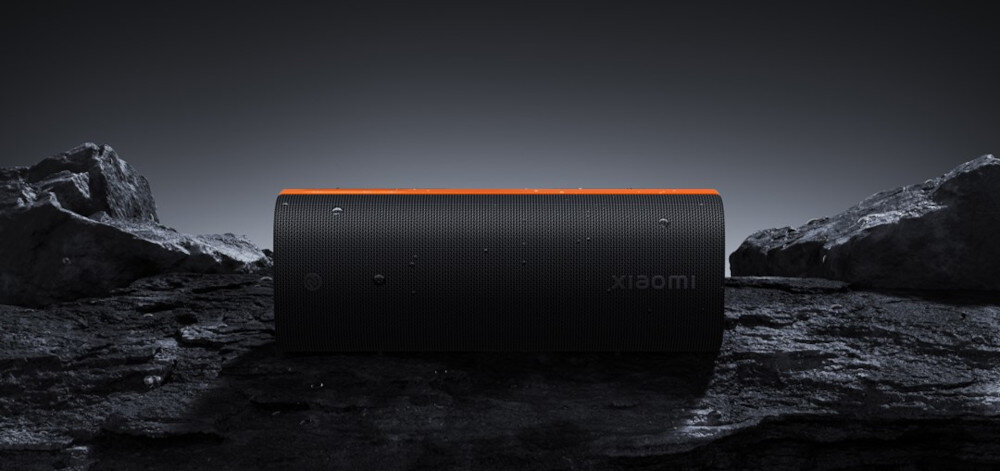 Głośnik mobilny XIAOMI Sound Party, Bluetooth 5.0, porty AUX i USB, TWS, głośnik z kroplami wody stojący na skale