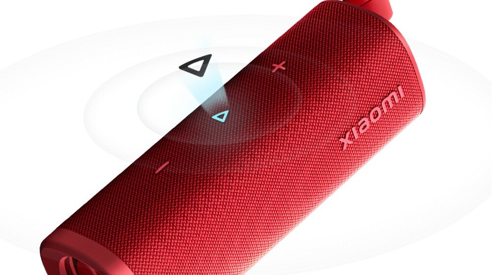Głośnik mobilny XIAOMI Sound Outdoor kadr na przyciski  