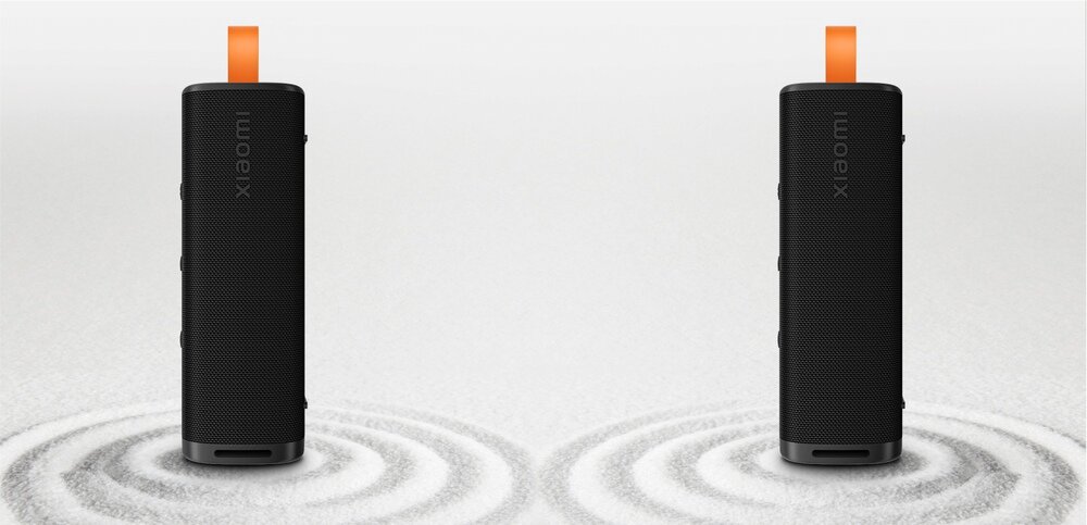 Głośnik mobilny XIAOMI Sound Outdoor wizualizacja synchronizacji  