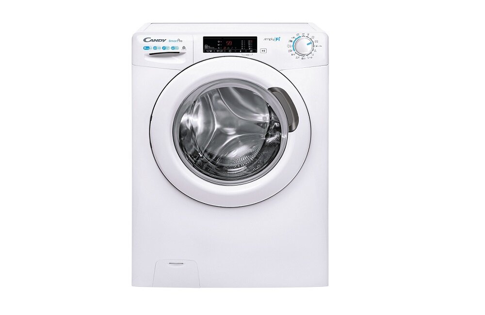 Pralko suszarka CANDY CSOW 4965TWE 1 S inteligentne domowe urządzenie technologia aktywnej piany czujnik załadunku Kg Detector funkcja Easy Iron aplikacja Candy Simply-Fi