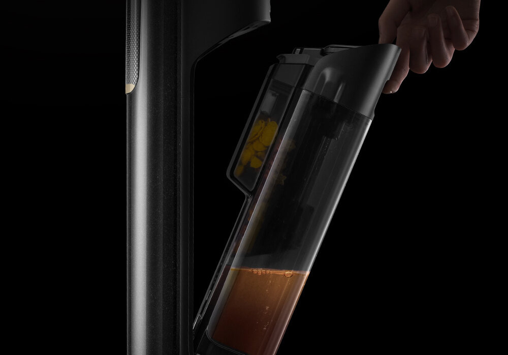 Odkurzacz pionowy MOVA M50 Ultra Segregacja odpadów na wodę czystą  i brudną  pojemność wygoda komfort higiena sprzątanie praktyczne rozwiązanie ułatwienie pielęgnacja