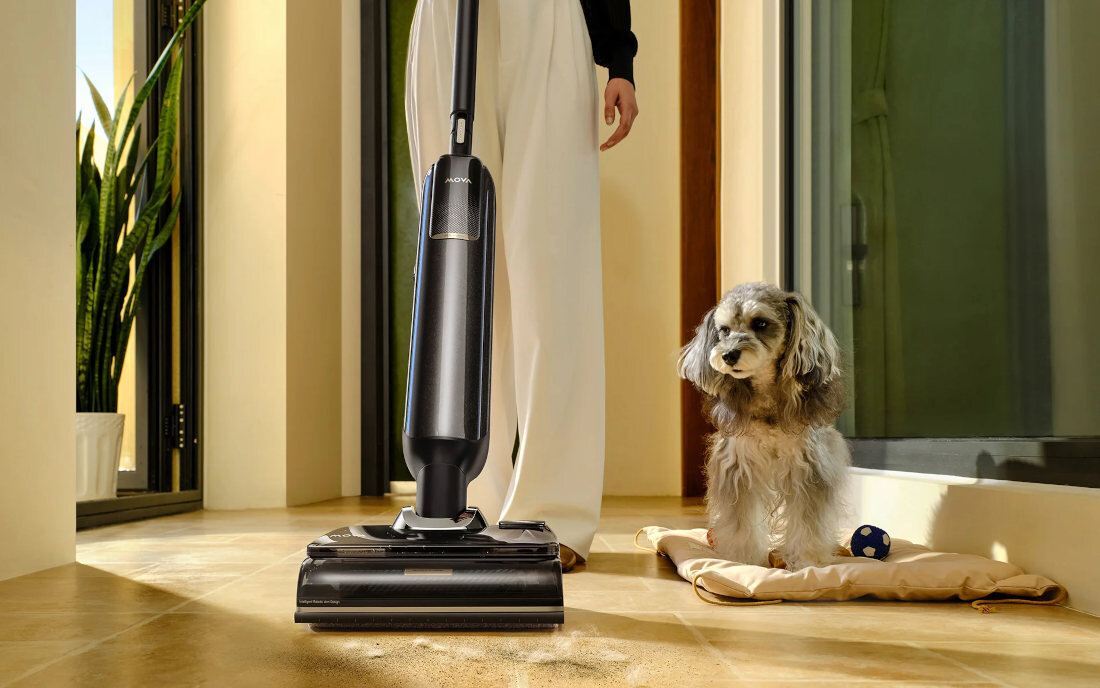 Odkurzacz pionowy MOVA M50 Ultra Cicha praca Poziom hałasu 72 dB spokój