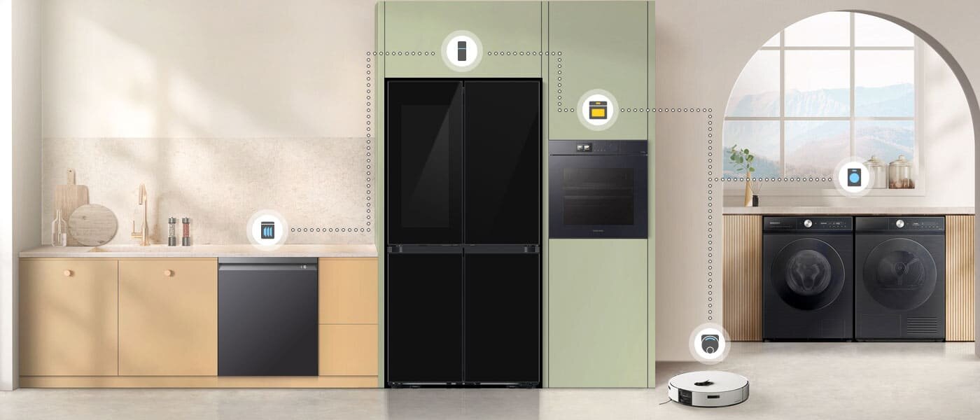 Stwórz Procedury, które ułatwią Ci domowe obowiązki z urządzeniami Samsung dostępnymi w Media Expert Stwórz Procedury, które ułatwią Ci domowe obowiązki z urządzeniami Samsung dostępnymi w Media Expert