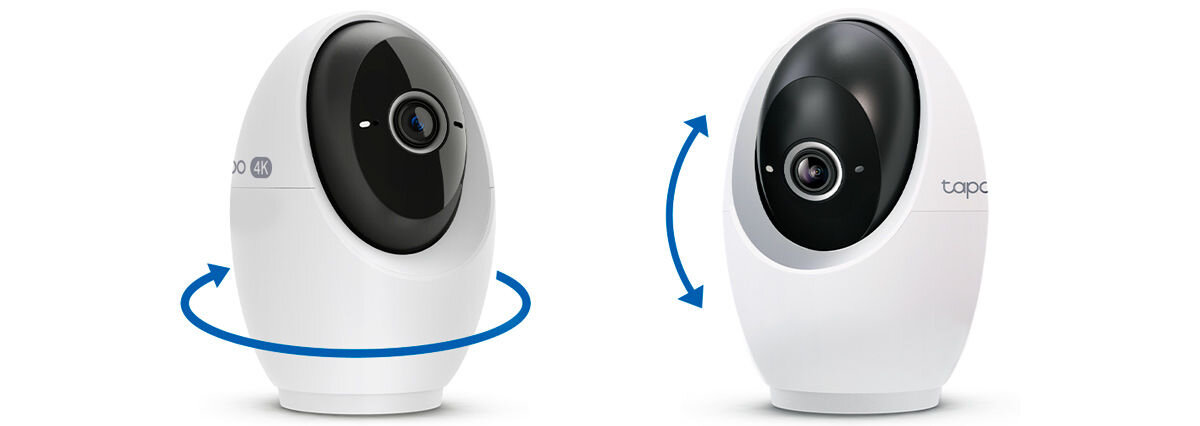 Kamera TP-LINK Tapo C260 Wewnętrzna, Wi-Fi, Kamera obrotowa, Obrót, 360, śledzenie, monitoring, Kamera obracająca się w poziomie i pionie.