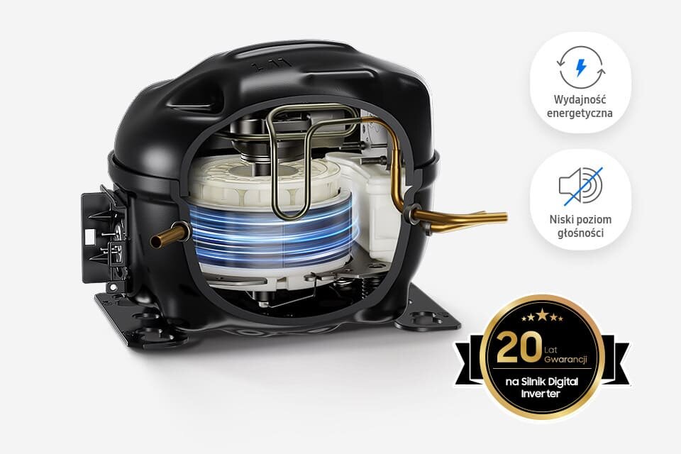 na kompresor otrzymujesz aż 20-letnią gwarancję