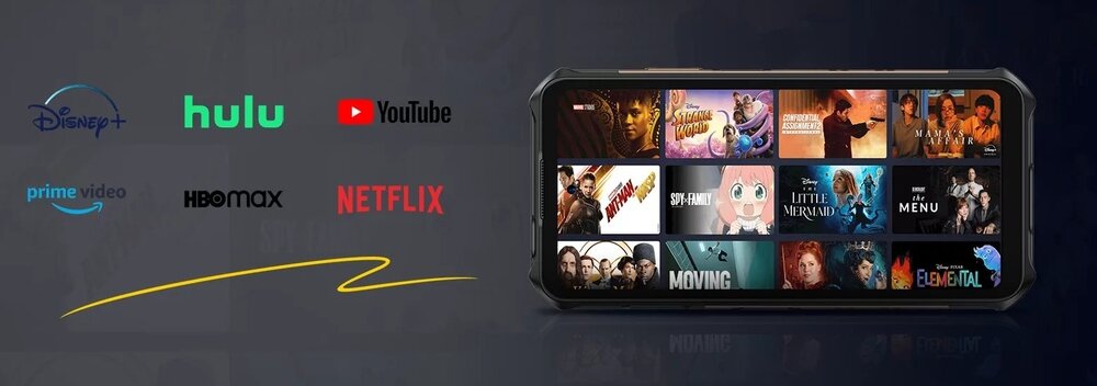 Smartfon ULEFONE Armor X16 Pro Widevine L1 streaming HD