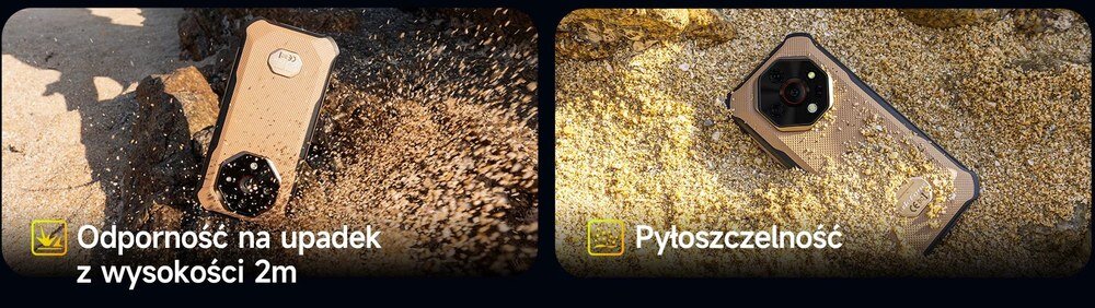 ULEFONE Armor X16 certyfikaty IP68 IP69K MIL-STD-810H odporność