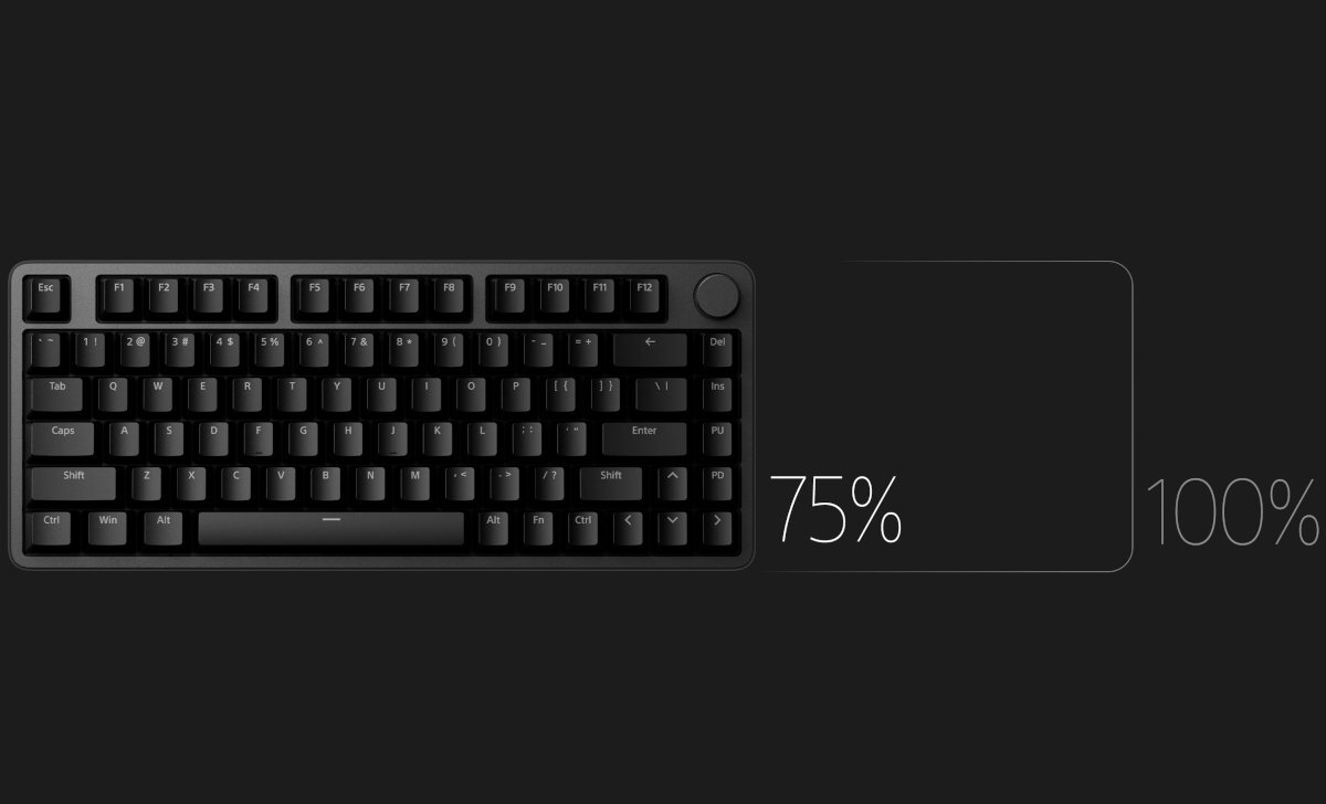 SONY Inzone KBD-G900 Sony INZONE KBD-H75 układ 75% TKL drużyną Fnatic e-sportowych rozgrywkach mysz grach FPS Profesjonalni gracze - porównanie układu 75% i 100%