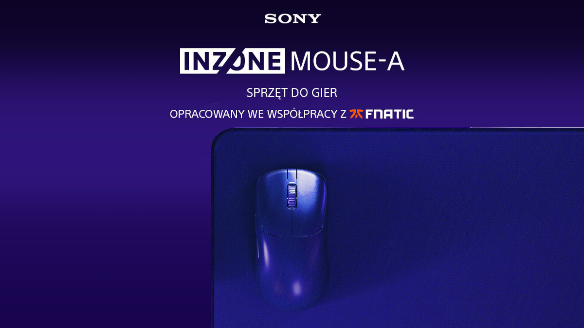 SONY Inzone MSE-G500 - baner myszki SONY