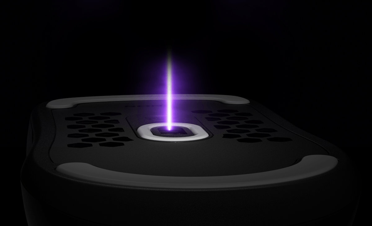 SONY Inzone MSE-G500 INZONE Mouse-A Częstotliwość odpytywania wynosząca 8000 Hz niskie opóźnienia i szybką reakcję - mysz od dołu, czujnik laser