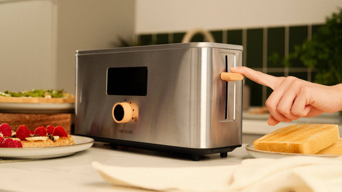 Toster CECOTEC Toast&Taste Extra Srebrny Wygodne użytkowanie Prosta obsługa i intuicyjne ustawienia 