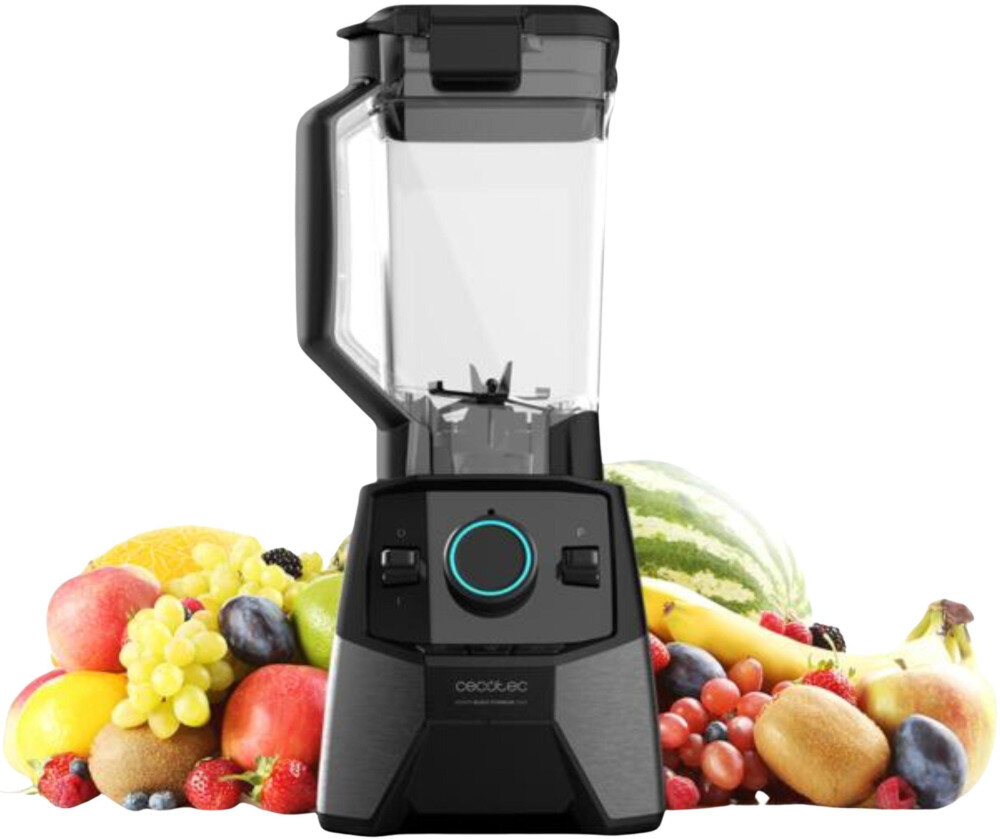 Blender kielichowy CECOTEC Power Black Titanium 2600MAX Pro Czarny Łatwość czyszczenia i konserwacji Wyjmowane ostrza dołączone akcesorium do ich demontażu Antypoślizgowa podstawa z przyssawkami ystem blokady działania ochrona