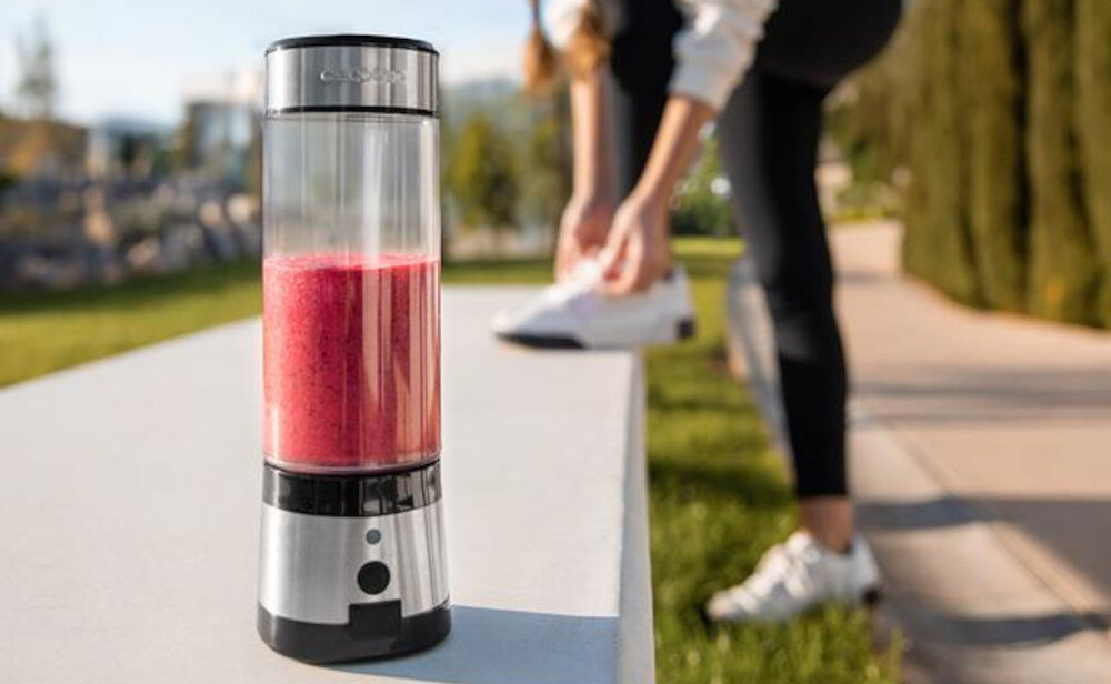 Blender personalny CECOTEC WanderlustMix USB 04396 Energią na wiele użyć 15 porcji na jednym ładowaniu kabel USB-A/USB-C