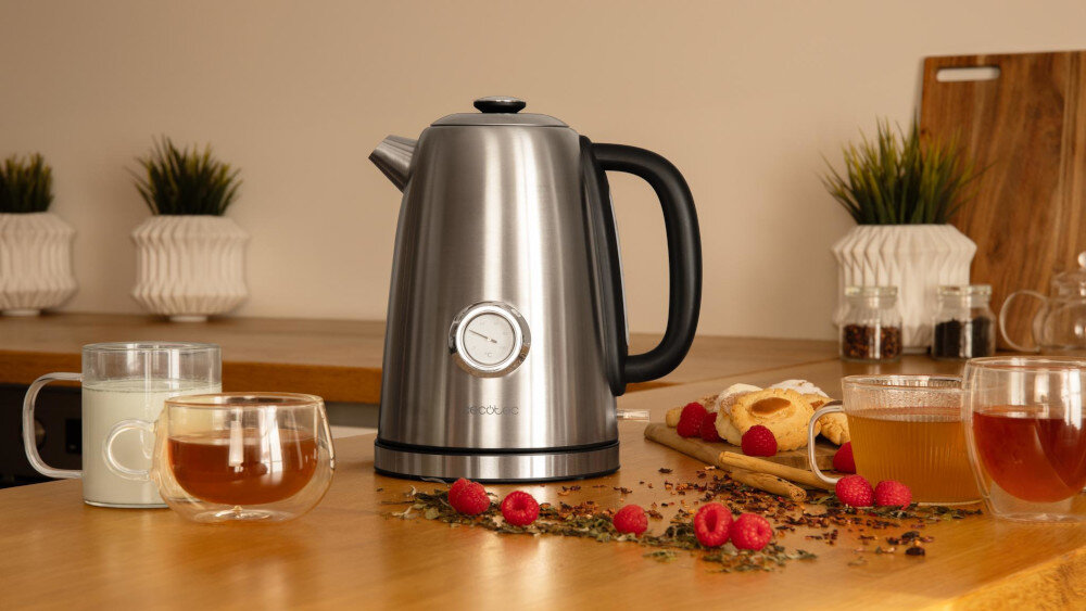 Czajnik CECOTEC Thermosense 620 Vintage wygląd design prezentacja wizualizacja Stylowy komfort na co dzień