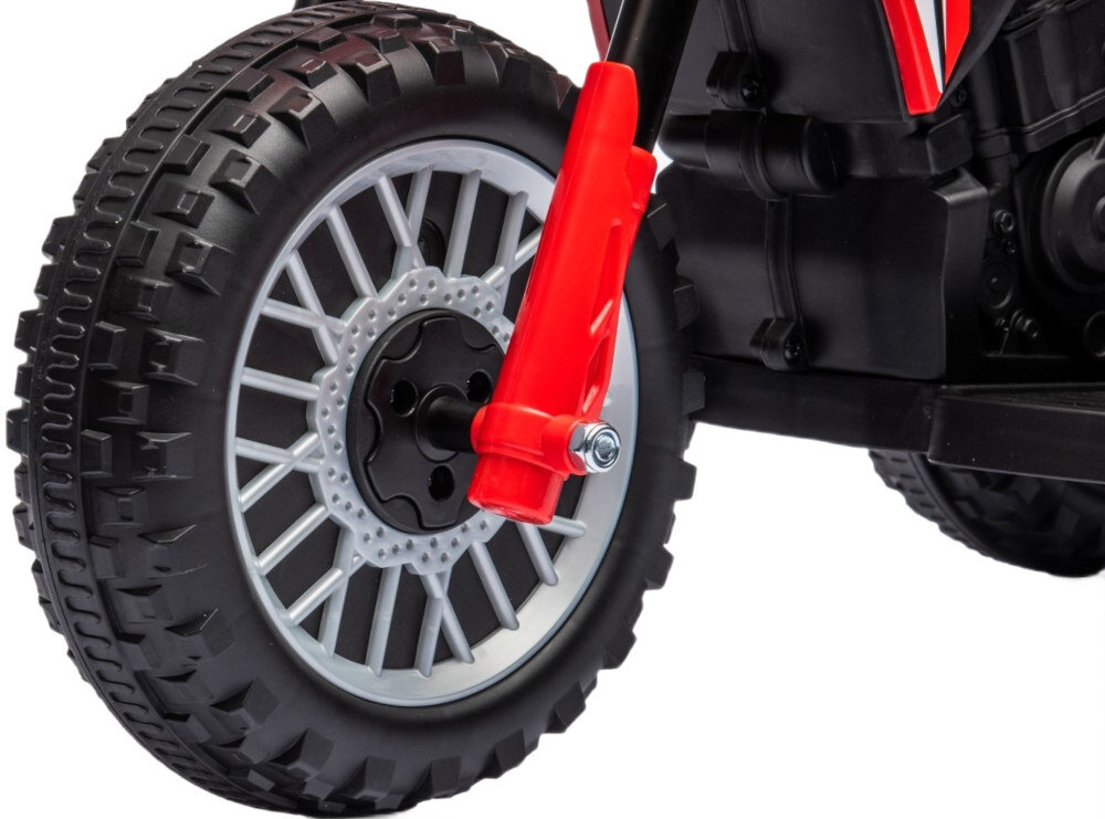 Motorek elektryczny SUN BABY Honda CRF450 Czerwony Metalowe osie kół 