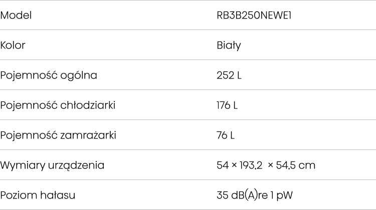Hisense Refrigerator RB3B250NEWE1
