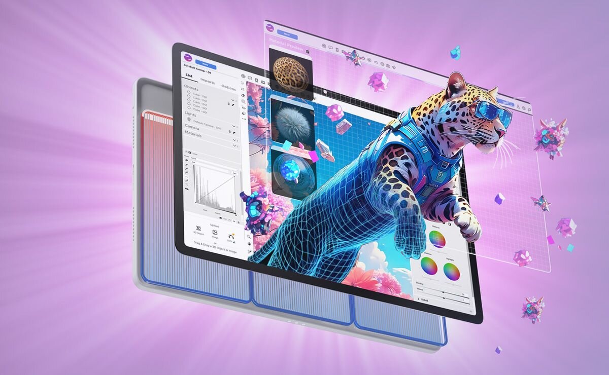 Tablet LENOVO Yoga Tab bateria krzemowo węglowa dłuższy czas pracy energia mobilność