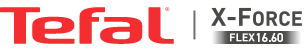 Logotyp Tefal oraz X-force Flex 16.60
