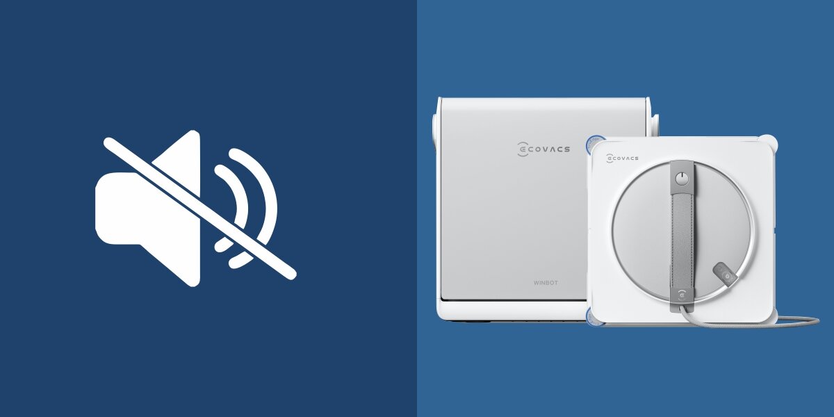 Robot do mycia okien ECOVACS Winbot W2S Omni  Nowoczesny i cichy