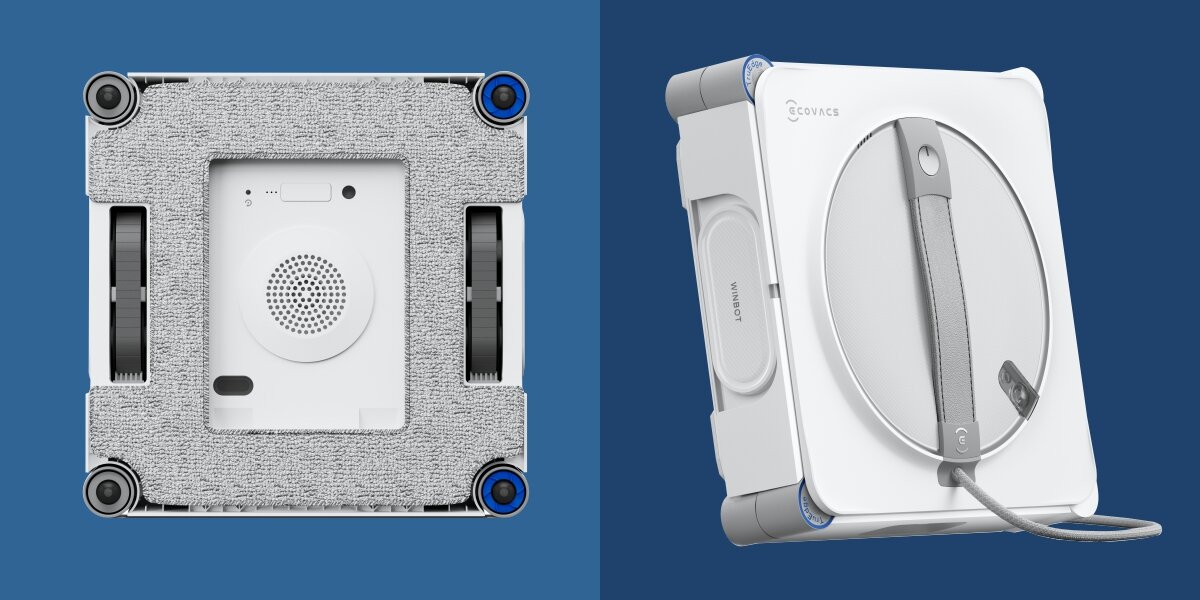 Robot do mycia okien ECOVACS Winbot W2S Pełne bezpieczeństwo