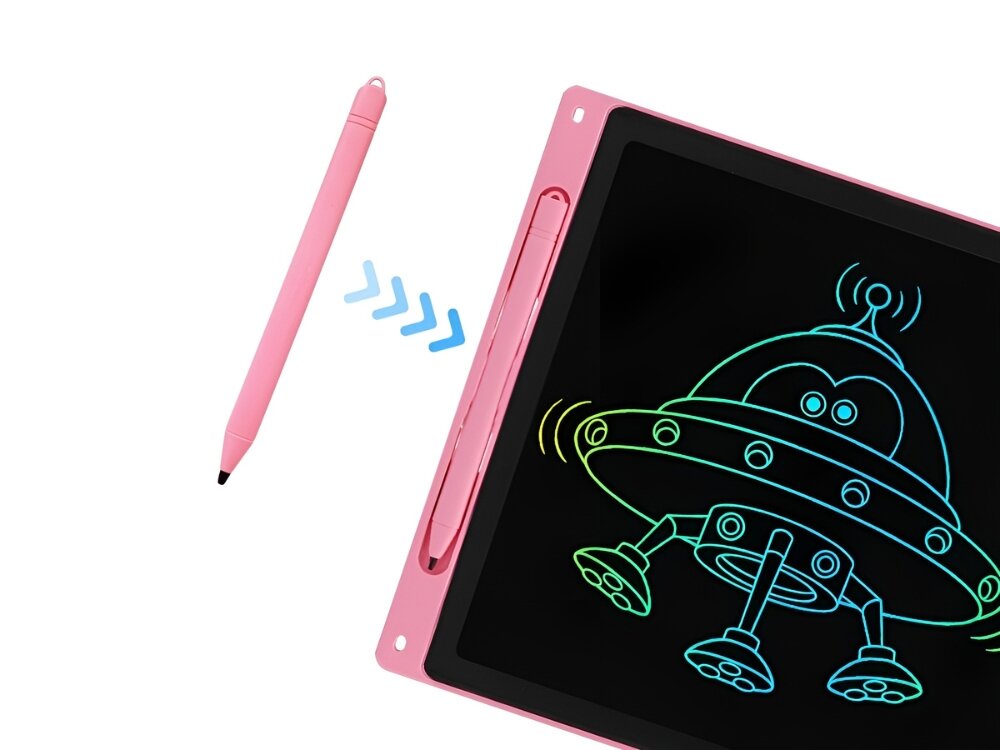 Tablet do rysowania BELINE Beli03476
                tablet ze specjalnym miejscem na rysik na białym tle lekka trwała konstrukcja rysik miejsce na rysik otwór na smycz bateria