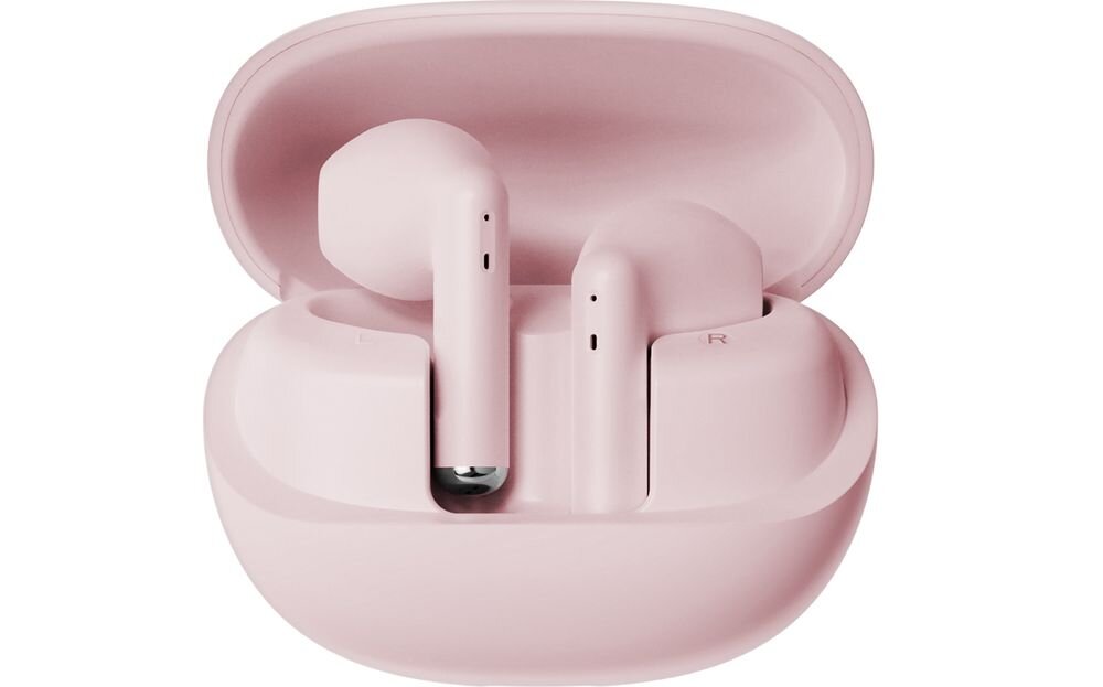 Słuchawki douszne NICEBOY Beans 4 IPX4 odporność na pot, słuchawki z etui ładującym na białym tle