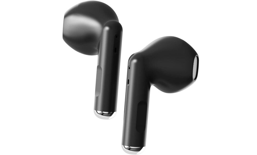 Słuchawki douszne NICEBOY Beans 4 czas pracy 24 h USB-C akumulator 370 mAh, słuchawki na białym tle