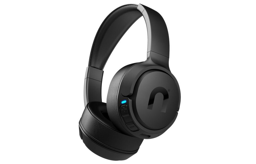 Słuchawki nauszne NICEBOY Hive Prodigy 4 Bluetooth 5.3 stabilne połączenie 10 m, słuchawki nauszne po skosie na białym tle