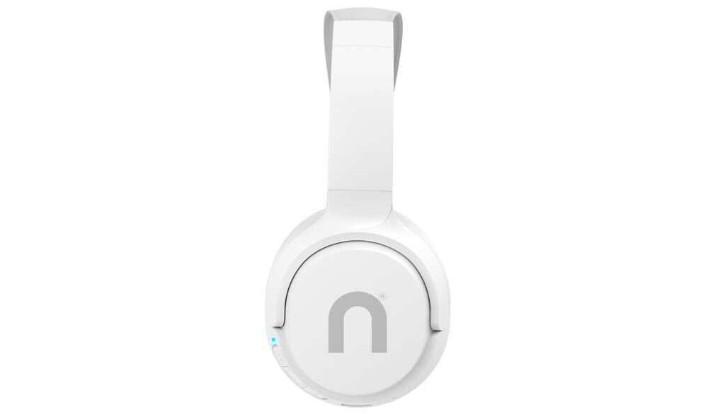 Słuchawki nauszne NICEBOY Hive Prodigy 4 komfort regulowany pałąk miękkie nauszniki, słuchawki nauszne z boku na białym tle