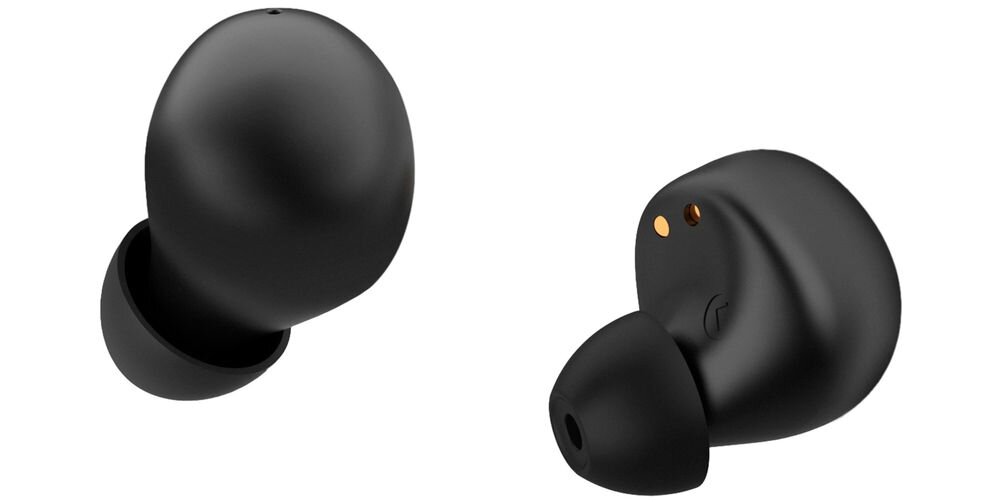 Słuchawki dokanałowe NICEBOY Podsie 4 POP 3 rozmiary wkładek dopasowanie, słuchawki na białym tle