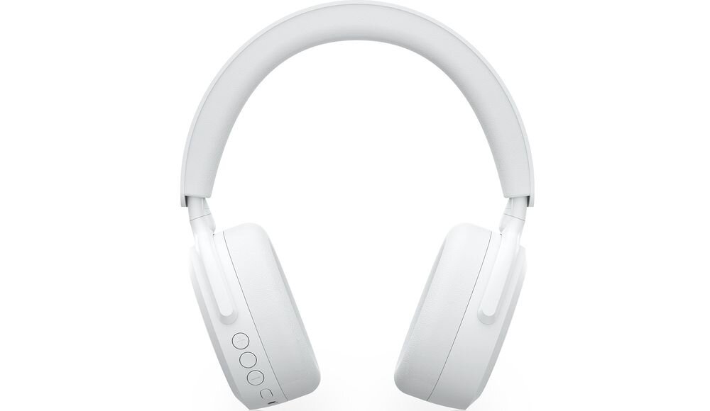 Słuchawki nauszne NICEBOY Sora kodek AAC kompatybilność Apple, słuchawki nauszne od frontu na białym tle