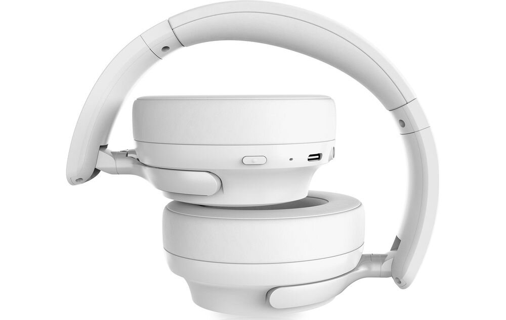 Słuchawki nauszne NICEBOY Stellar ANC przyciski sterujące mikrofon asystent głosowy, słuchawki nauszne na białym tle