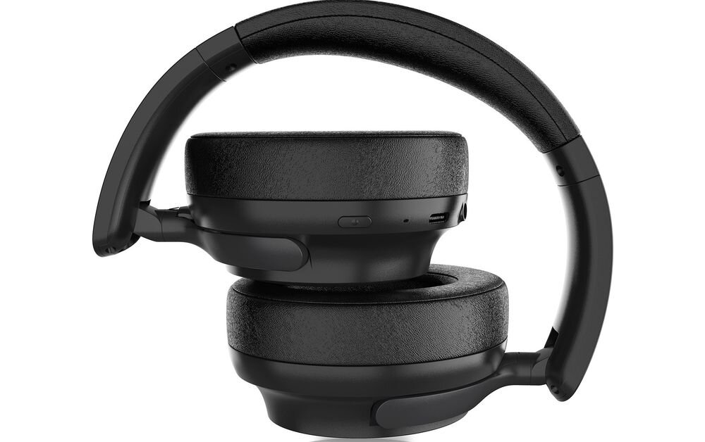 Słuchawki nauszne NICEBOY Stellar ANC składana konstrukcja mobilność, słuchawki nauszne na białym tle