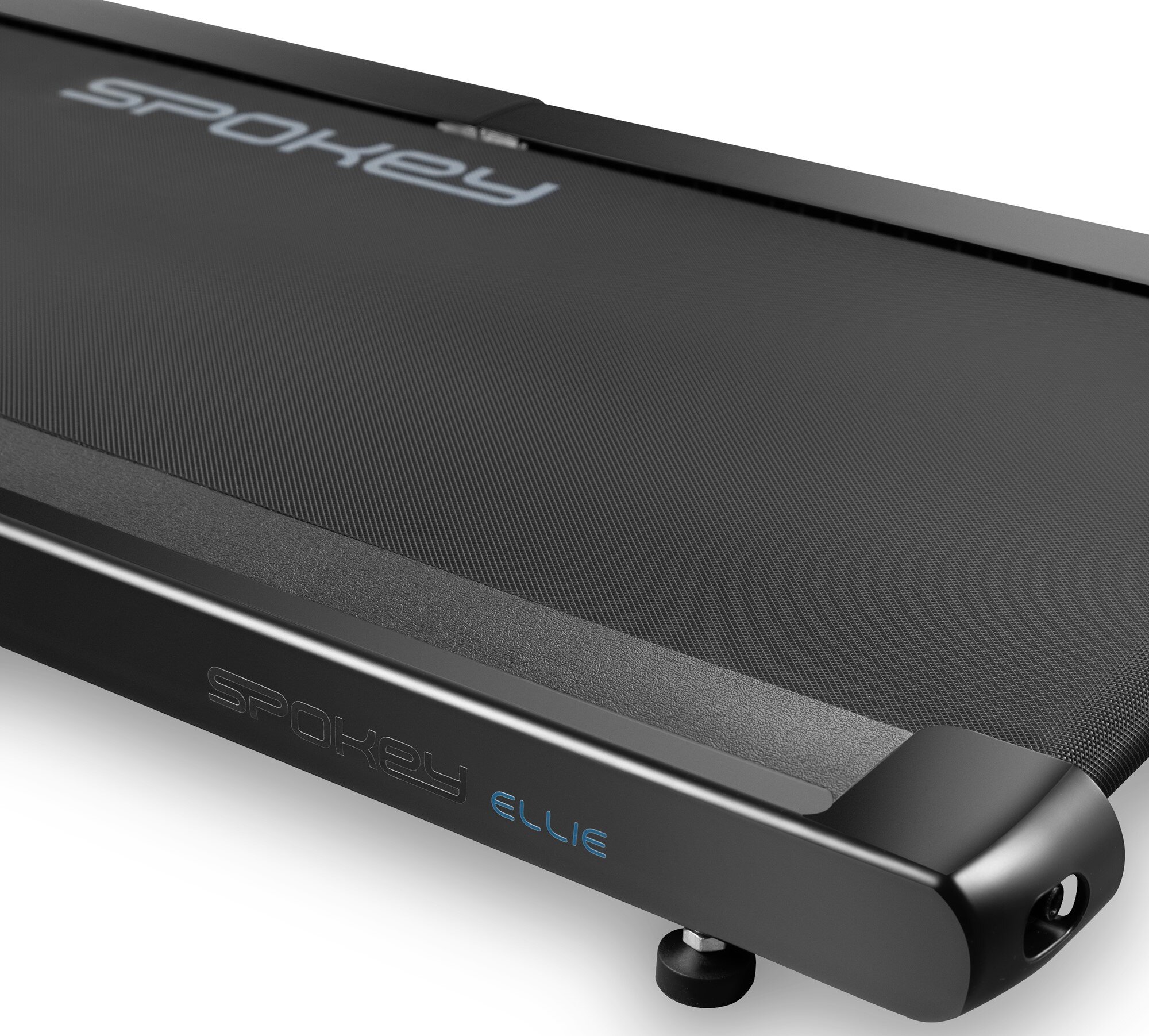 Bieżnia elektryczna SPOKEY Ellie 1120W 6km-h antyposlizgowy pas biezny wymiary 110 x 40 cm stabilnosc wygodne uzytkowanie obciazenie do 110 kg