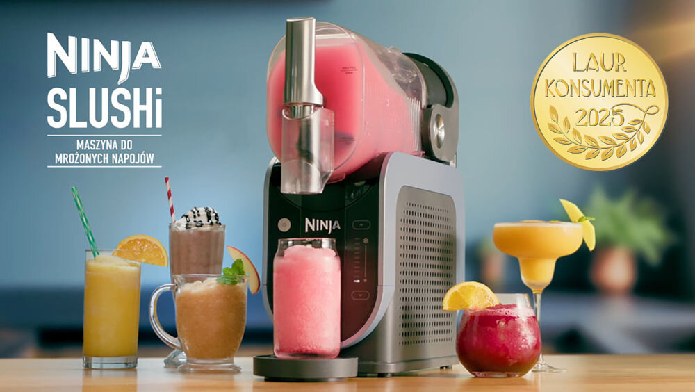 Maszynka do slushy NINJA Slushi FS301EU bez dodawania lodu bez blendowania