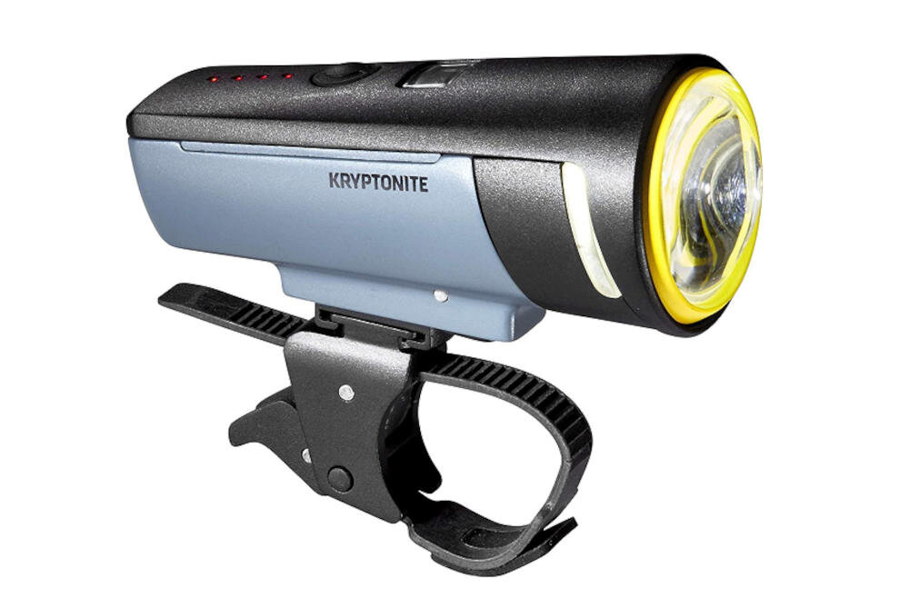 KRYPTONITE lampka rowerowa wyposażenie rower komfort jazda bezpieczeństwo wycieczka zmrok oświetlenie droga
