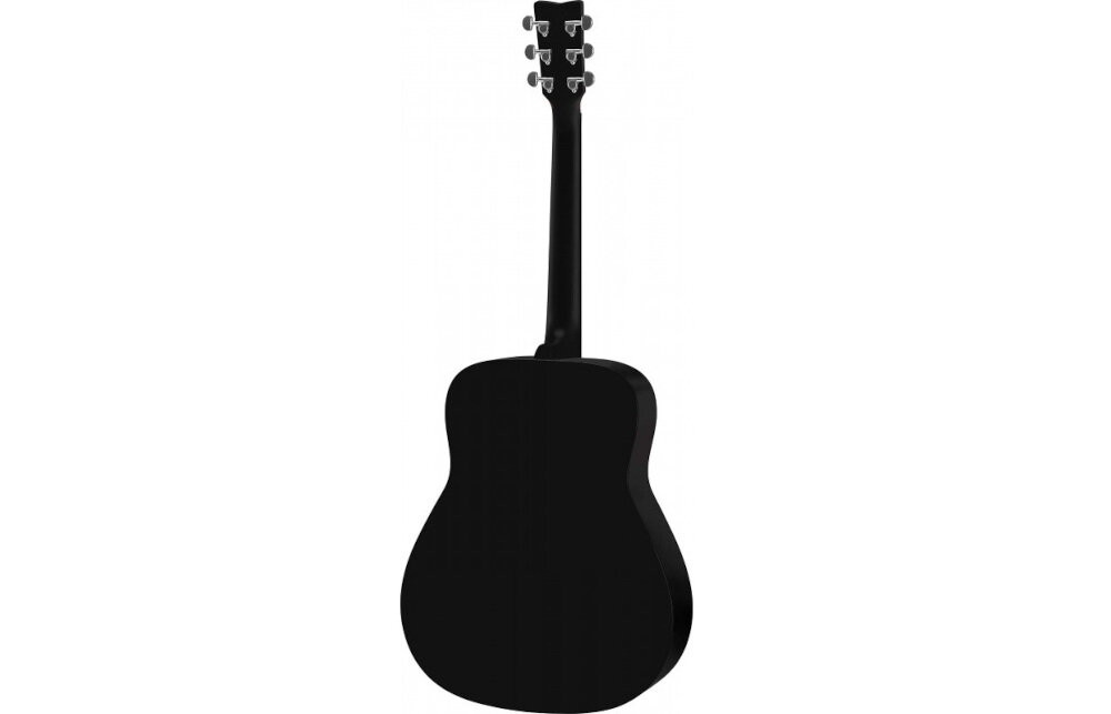 Gitara akustyczna YAMAHA FG800 nato palisander gryf podstrunnica, gitara po skosie od tyłu na białym tle