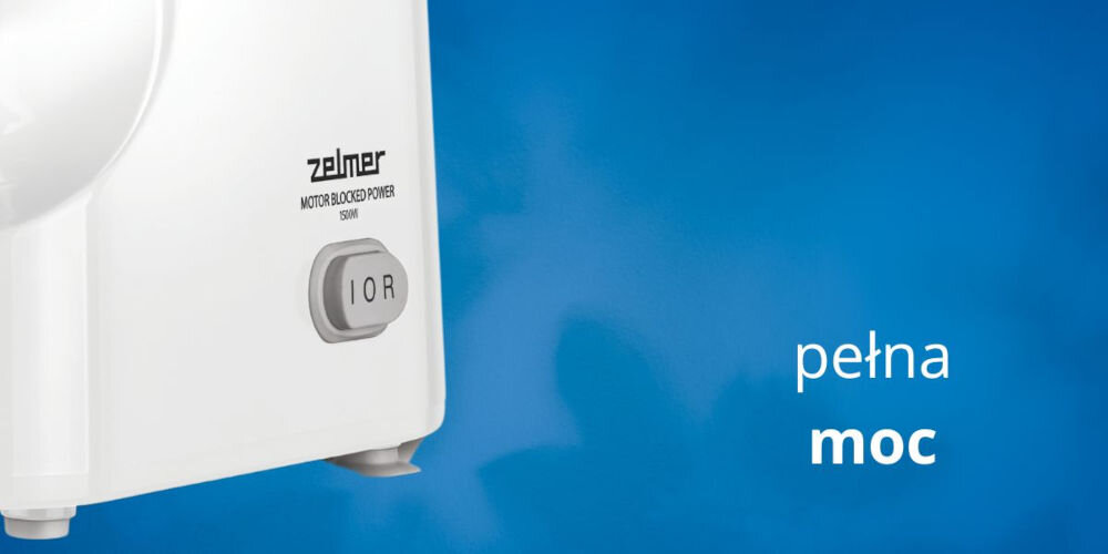 Maszynka do mięsa ZELMER ZMM1540B Szatkownica nie tylko do mielenia mięsa silnik moc 1500 W wydajność 1,8 kg na minutę wielofunkcyjne różnorodne produkty spożywcze solidna konstrukcja wszechstronność w codziennej kuchni oszczędność czasu zwiększona efektywność