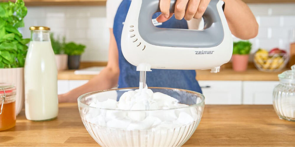 Mikser ZELMER ZHM2650 Supersilent cicha praca moc 1400 W szybkie wykonanie pracy bez zakłócania przyjemnej atmosfery pełna moc gotowanie relaks szybkie przygotowanie smacznych potraw   