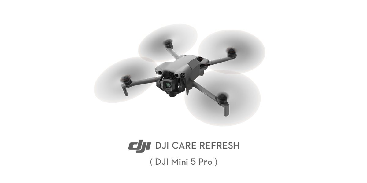 Dron DJI na białym tle.